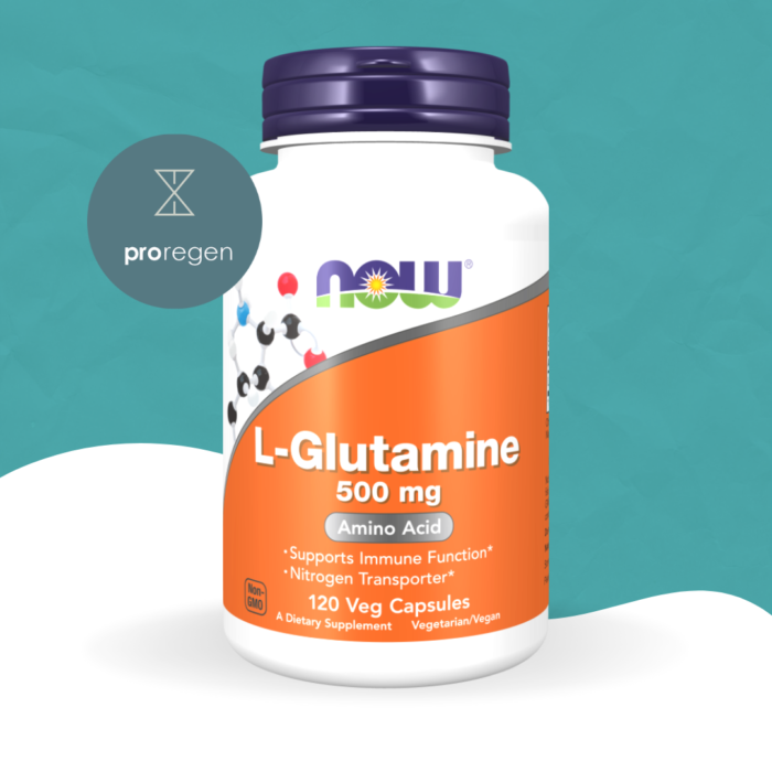 L- Glutamina 500 mg 120 VCAPS/ L-Glutamine 500 mg